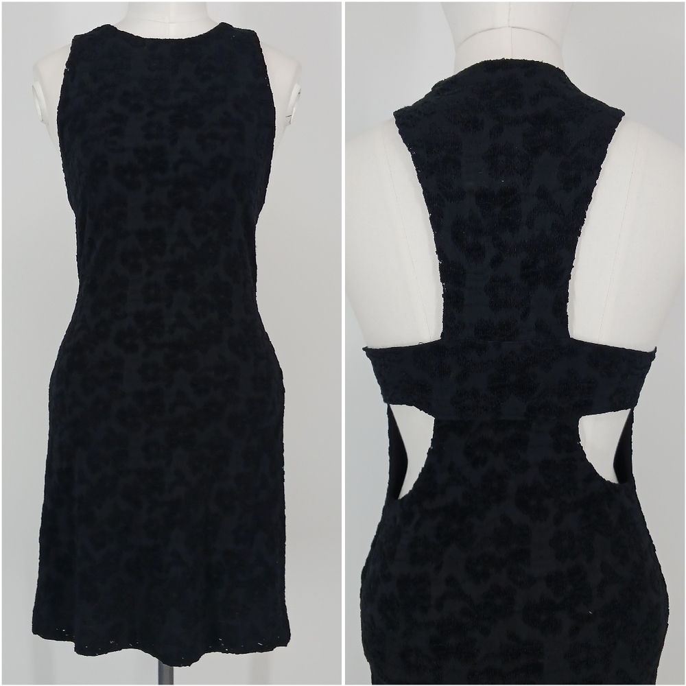 Free People Vivian Lace Cutout Bodycon Dress
